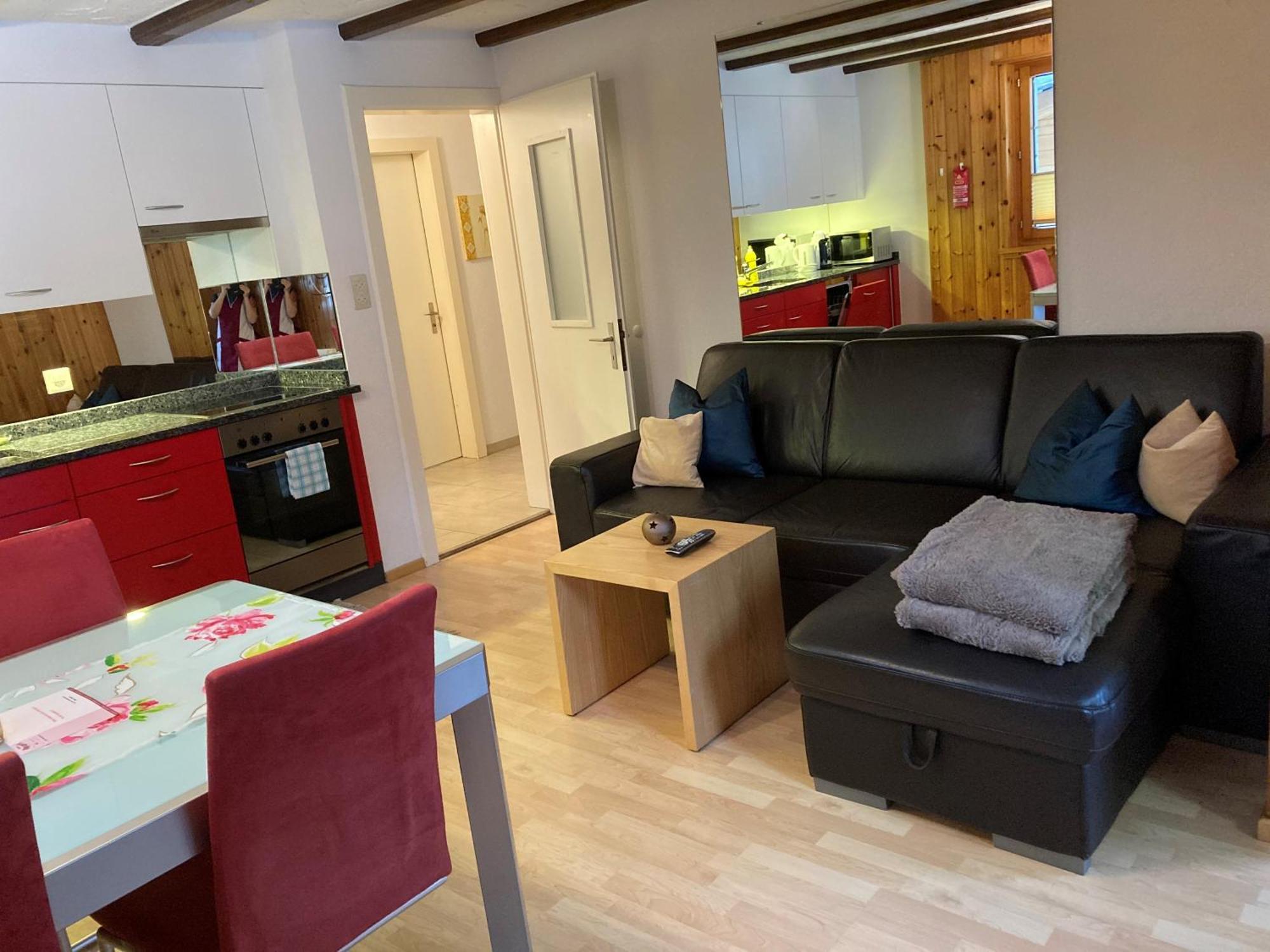 Haus Alpenperle Appartement Saas-Almagell Kamer foto