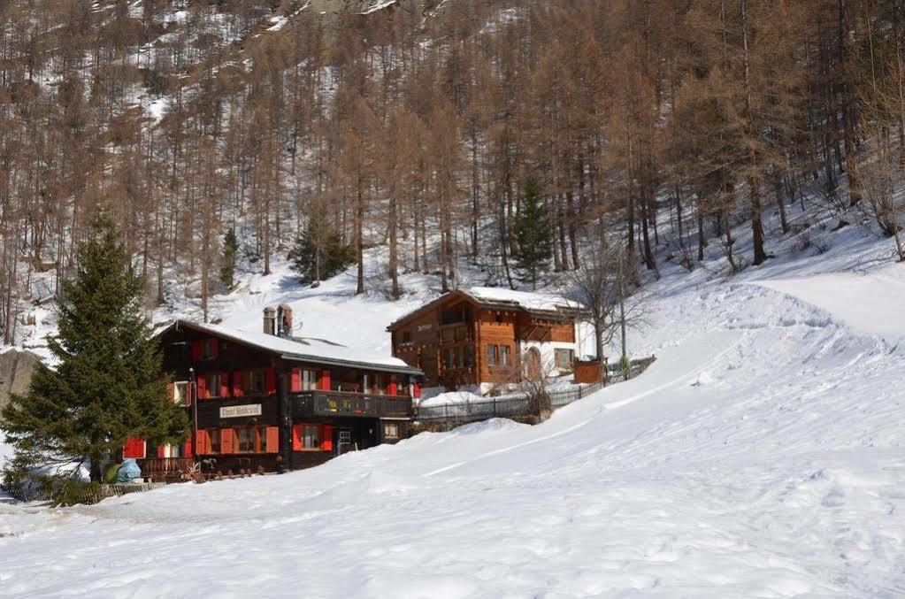 Haus Alpenperle Appartement Saas-Almagell Buitenkant foto
