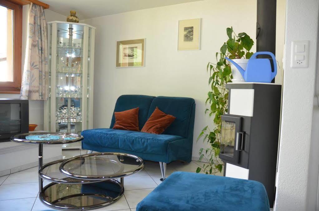 Haus Alpenperle Appartement Saas-Almagell Buitenkant foto